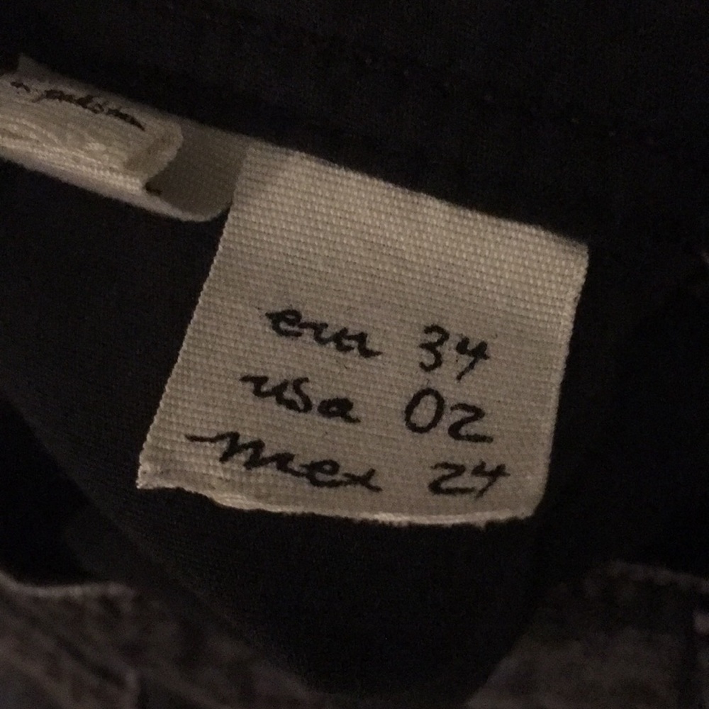 Zara TRF Denim Midi Jean Skirt - Picture 6 of 6